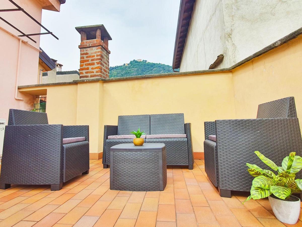 King Como Lake Center 9 Posti Letto- Grande Terrazza - 2 Bagni Privati Eksteriør bilde
